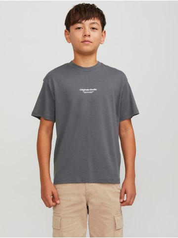 JACK & JONES Junior T-Shirt JORVESTERBRO in iron gate