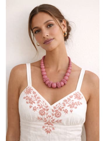 collezione alessandro Kurze Kette " Letizia " in rosa