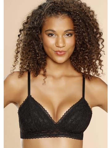 S. Oliver Bralette in schwarz