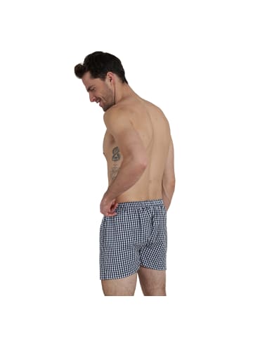 Bugatti Web-Boxershorts 2er Pack in Schwarz