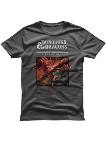 Dungeons And Dragons T-Shirt "D&D Set 1 - Basic Rules T-Shirt" in Grau