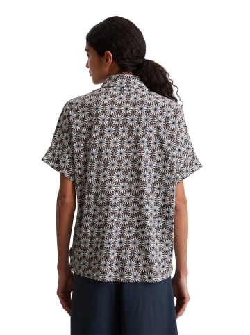 Marc O'Polo Print-Bluse regular in multi/muted blue