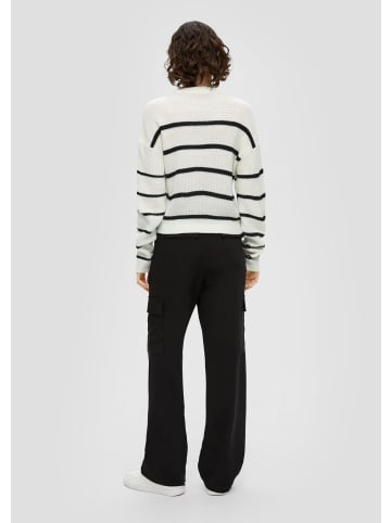 QS Strickpullover in 99G0_schwarz