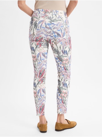 BRAX  Hose Shakira in ecru mehrfarbig