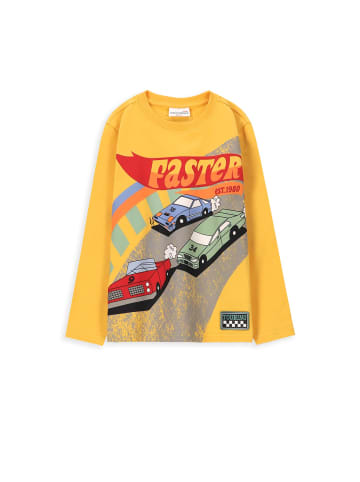 Coccodrillo T-shirt mit langen Ärmeln in orange