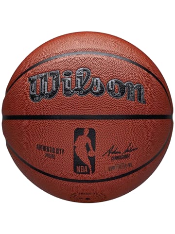 Wilson Wilson NBA Authentic City Ball in Orange