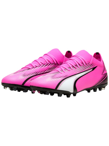 Puma Fußballschuh ULTRA MATCH in pink / weiß