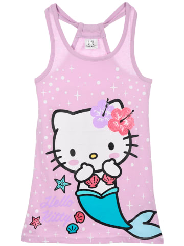 Hello Kitty Sommerkleid Hello Ktty mit Glitzerdetails in Lila