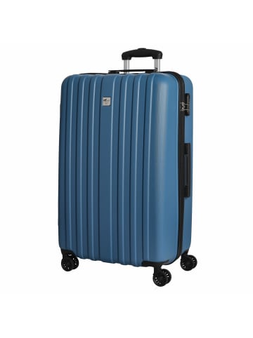 Check.In Aurora - 4-Rollen-Trolley 76 cm (limettengrün) in azurblau