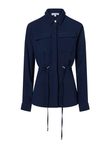 More & More längere, legere Blusenjacke, Tunnelzug in dark blue