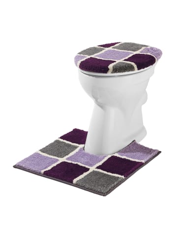 REDBEST WC-Umrandung Los Angeles in aubergine