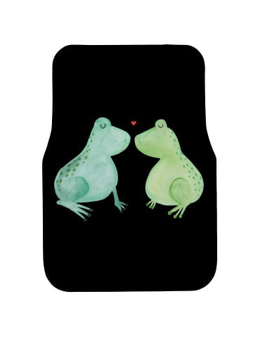 Mr. & Mrs. Panda Fahrer Autofußmatte Frosch Liebe ohne Spruch in Schwarz