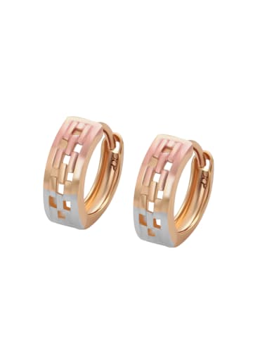 faina Women Hoop Earrings in Rose Gold