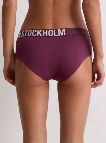 Marc O'Polo Panty Essentials in dark navy/dark mauve/cherry