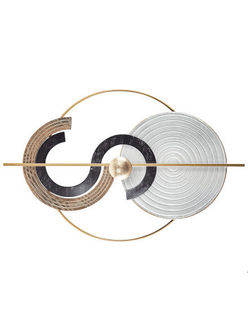 Beliani Wandobjekt BRAGA in Bunt - (W) 85 x (H) 55 x (L) 4 cm