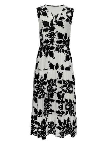 Vivance Maxikleid in creme-schwarz bedruckt