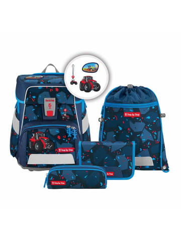 Step by Step Schulranzen Tractor Freddy in blau
