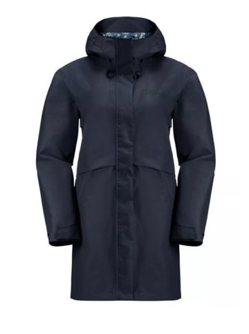 Jack Wolfskin Funktionsjacke, Mantel CAPE WEST COAT W in Blau