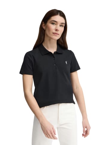 Polo Club Poloshirt RIGBY GO KHLOE POLO PIQUE in Schwarz