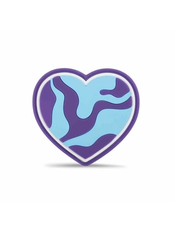 Belmil Velcro Rubber Patch Purple Heart