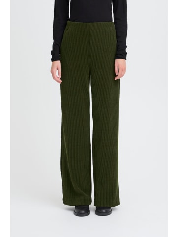 ICHI Hose IHKATE Regular fit in Rifle Green