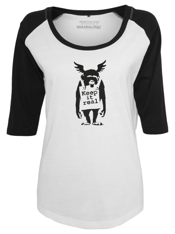 Merchcode Merchcode T-Shirts in wht/blk