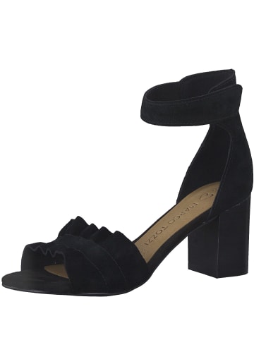 Marco Tozzi Riemchensandaletten in Schwarz