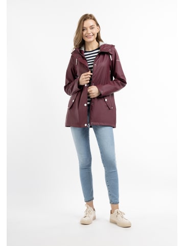 DreiMaster Damen Regenjacke in Weinrot