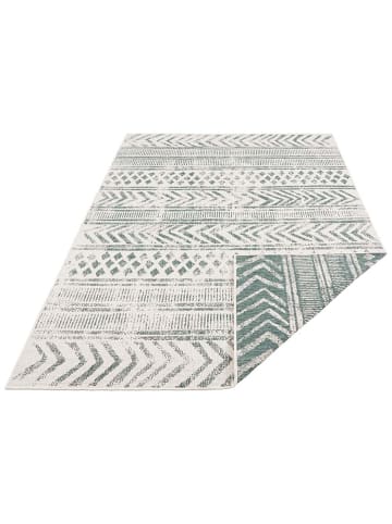 Teppich Boss In- & Outdoor Wendeteppich Biri Grün Creme