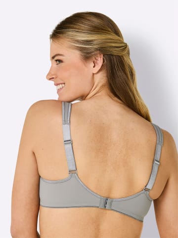 WITT WEIDEN Entlastungs-BH ohne Bügel in steingrau