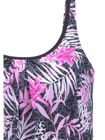 Buffalo Oversize-Tankini in marine-pink