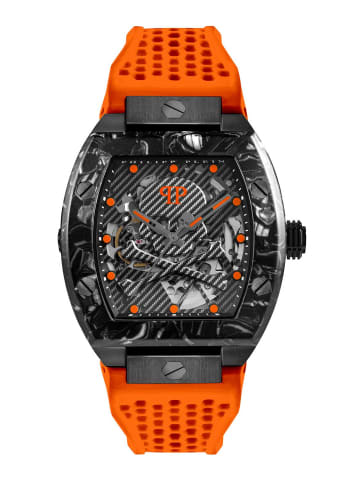 Philipp Plein Automatikuhr The $keleton Topaz in orange