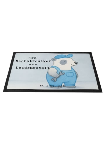 Mr. & Mrs. Panda Türvorleger Kfz-Mechatroniker Leidenschaft Desi... in Weiß