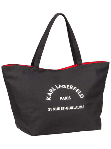 Karl Lagerfeld Shopper K/RSG Canvas in Black