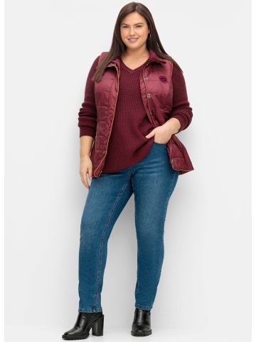 sheego 5-Pocket-Jeans in blue denim