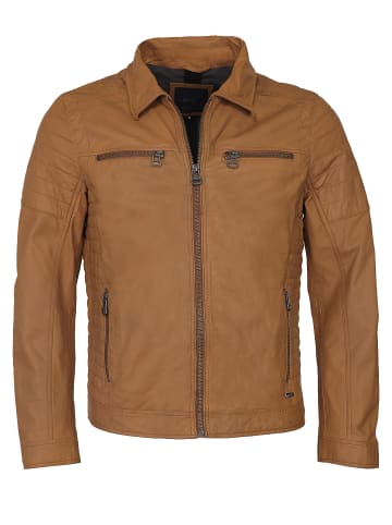 Maze Lederjacke in cognac