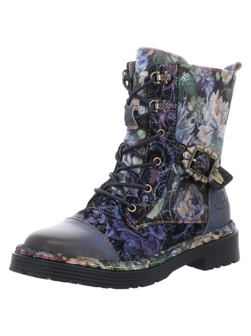 Stiefelette in blau