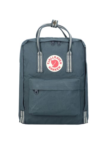 FJÄLLRÄVEN Kanken Rucksack 38 cm in navy-long stripes