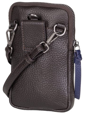 Braun Büffel Handytasche Novara Phone Pouch in Choco
