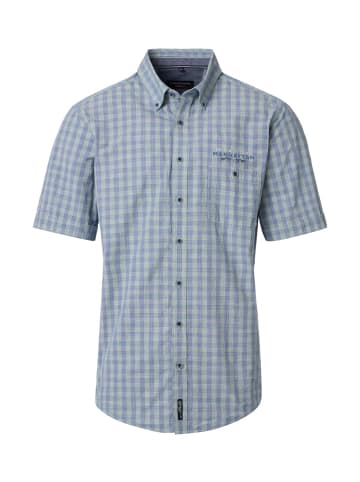 CASAMODA Freizeithemd Kurzarm in Grün