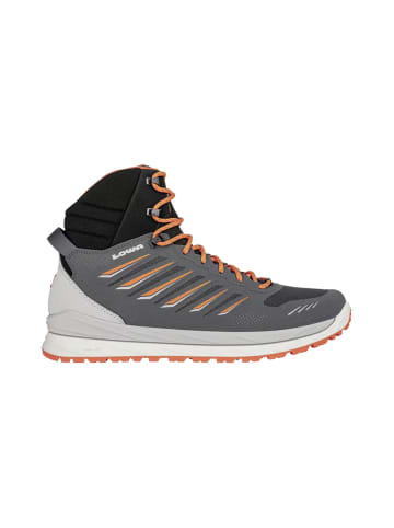 LOWA SHOES "Axos GTX Mid" in graphit/flame