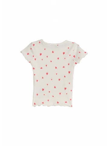 Marc O'Polo KIDS-GIRLS T-Shirt in WHITE COTTON AOP