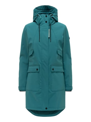 Navahoo Softshellmantel Morgennebel 14 in Ocean Green
