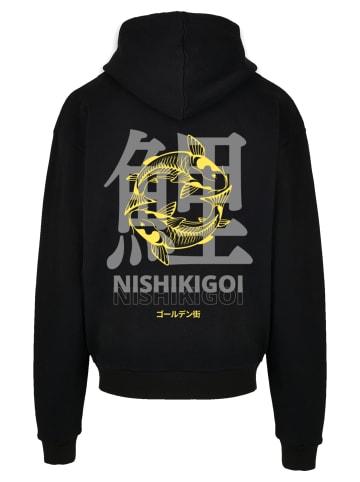 F4NT4STIC Ultra Heavy Hoodie Koi Golden Gai in schwarz