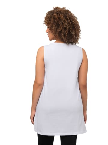 Ulla Popken Strick-Top in schneeweiß