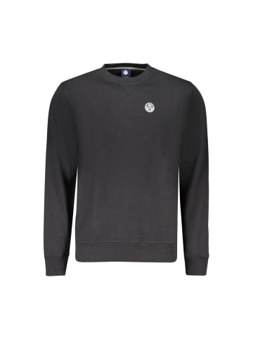 North Sails Schwarzes Baumwoll-Sweatshirt