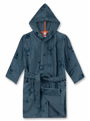 Sanetta Morgenmantel für Damen in blau