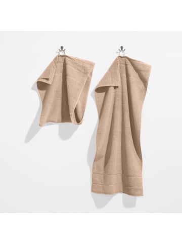 Erwin Müller Frottier Gästetuch 2er-Pack Karlsruhe in beige