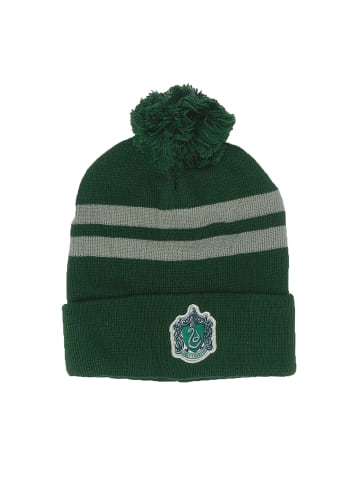 Harry Potter Bommel-Mütze in Grün