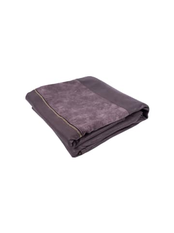 Kayoom Dekokissen & Decke Picco 125 2er-Set in grau - braun